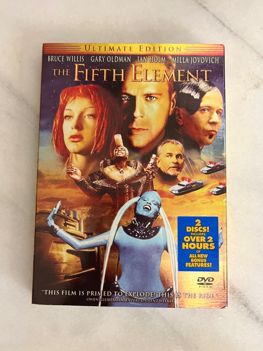 NEW The Fifth Element Ultimate Edition DVD - Factory Sealed with Gold Slip Cover